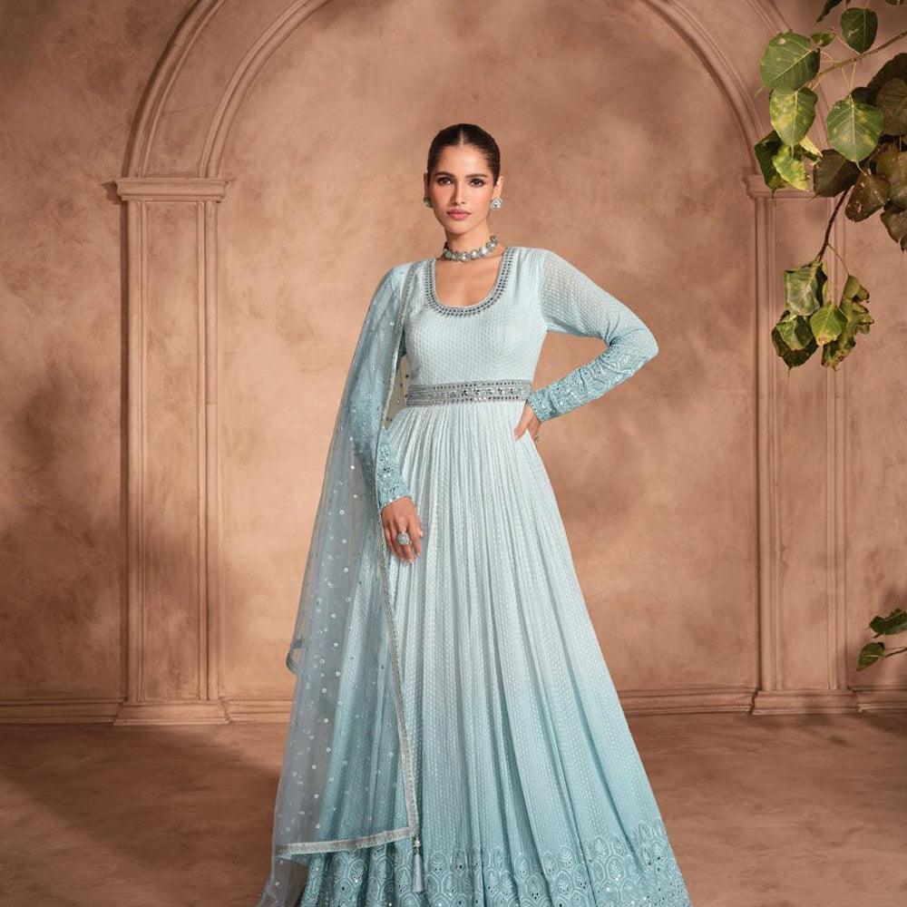 Georgette Suit - shiwangi couture