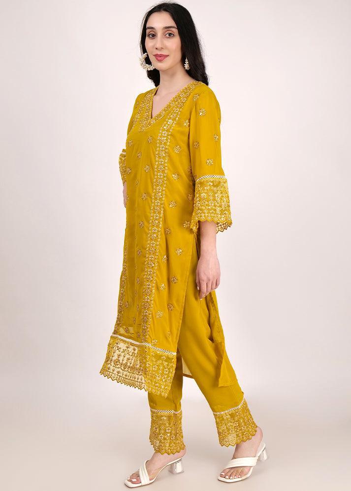 Classic Sequence Suit Pakistani Style - shiwangi couture
