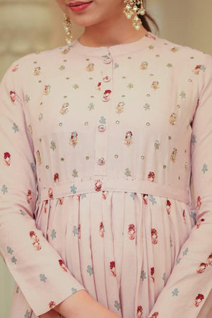 Floral Masakali Frock One piece - shiwangi couture