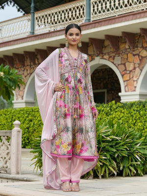 Tassel Knot Frock Suit Set - shiwangi couture