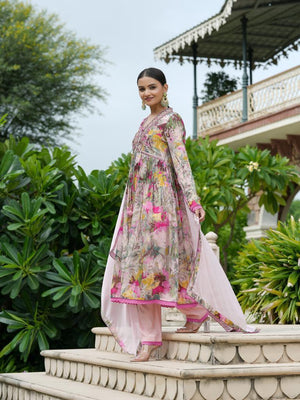 Tassel Knot Frock Suit Set - shiwangi couture